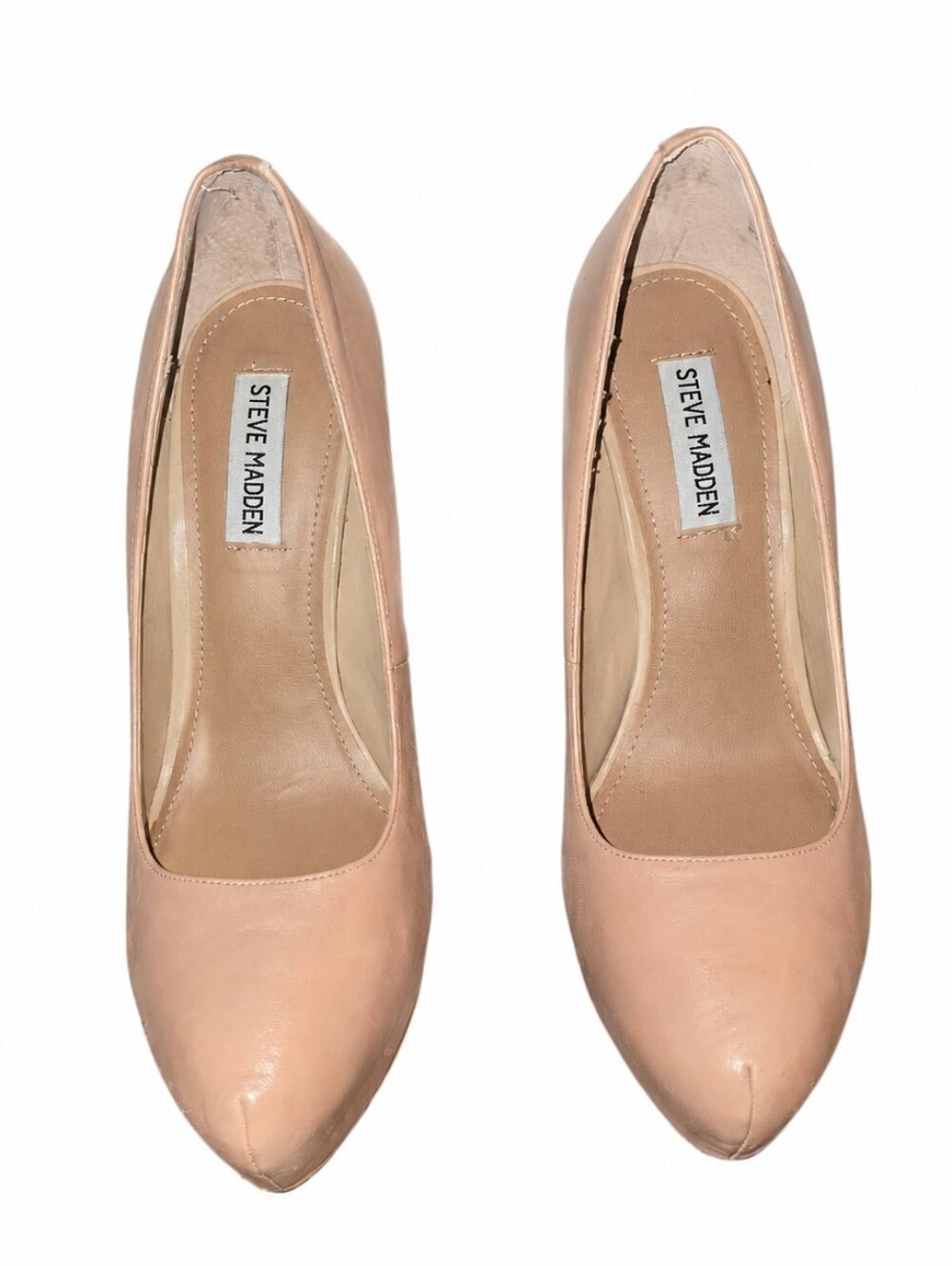 Steve Madden Delerious Nude Platform Stiletto Heels - Size 10 - Picture 2 of 11